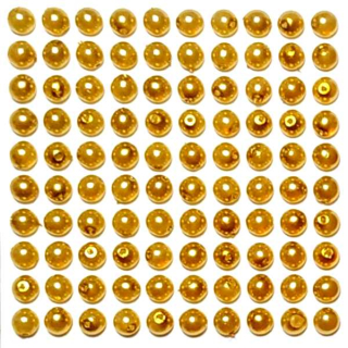Voskové perle 4mm"71757"100ks/bal